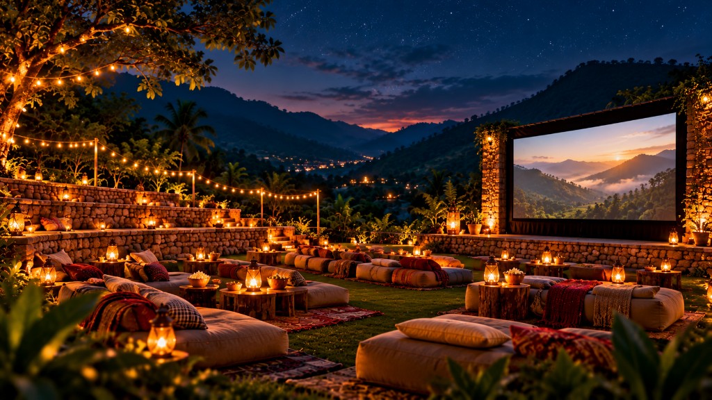 Open-air screening